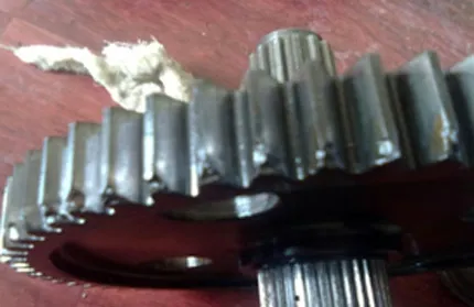 Output Drive Gear Teeth Broken And Chipped