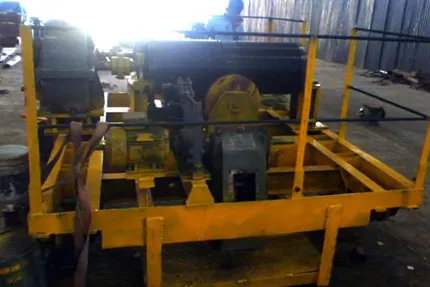 Crab Frame Assembly 15T Crane Being Prepared