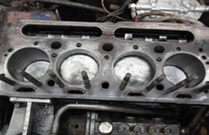 head opened piston sleve checked
