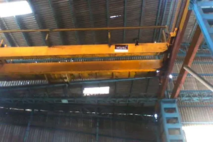 Succesfully Erected 15T Eot Crane Up And Working